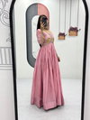 PC 542 Chinon With Heavy Embroidery Thread Work Gown Best Wholesale Shop In Surat